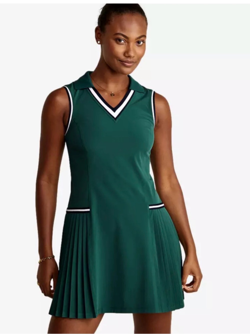 VINEYARD VINES Retro Varsity Sleeveless Dress